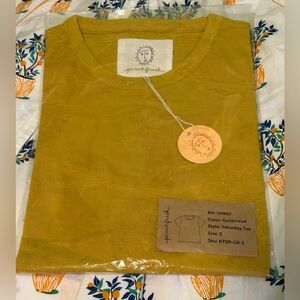 Printfresh Lemon Tree Cropped Pant (NWOT) & Tee (NWT) Set